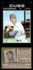 1971 Topps Jim Hickman #175 Chicago Cubs Good front and back of card