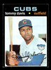 1971 Topps Tommy Davis #151 Chicago Cubs Good front of card