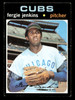 1971 Topps Fergie Jenkins #280 Chicago Cubs HOF Good front of card
