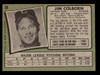 1971 Topps Jim Colborn #38 Chicago Cubs RC Good back of card