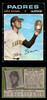 1971 Topps Ollie Brown #505 San Diego Padres Low Grade - Creases front and back of card