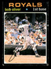 1971 Topps Bob Oliver #470 Kansas City Royals VG front of card