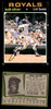 1971 Topps Bob Oliver #470 Kansas City Royals VG front and back of card