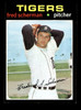 1971 Topps Fred Scherman #316 Detroit Tigers RC VG front of card