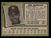 1971 Topps Joe Morgan #264 Houston Astros HOF Good back of card