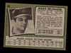 1971 Topps Mark Belanger #99 Baltimore Orioles VG back of card