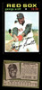 1971 Topps George Scott #9 Boston Red Sox VG front and back of card