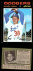 1971 Topps Sandy Vance #34 Los Angeles Dodgers RC VG — Example B front and back of card