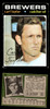 1971 Topps Carl Taylor #353 Milwaukee Brewers Low Grade - Creases front and back of card