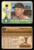 1960 Topps Jackie Brandt #53 Baltimore Orioles Low Grade - Creases front and back of card