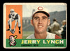 1960 Topps Jerry Lynch #198 Cincinnati Reds Low Grade - Creases — Example B front of card