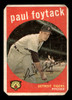 1959 Topps Paul Foytack #233 Detroit Tigers VG front of card