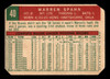 1959 Topps Warren Spahn #40 Milwaukee Braves HOF Low Grade - Creases back of card
