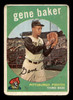 1959 Topps Gene Baker #238 Pittsburgh Pirates VG front of card