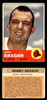 1963 Topps Bobby Bragan #73 Milwaukee Braves Low Grade - Marks front and back of card