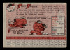 1958 Topps Tony Taylor #411 Chicago Cubs Low Grade - Creases back of card