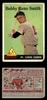 1958 Topps Bobby Gene Smith #402 St. Louis Cardinals VG front and back of card