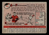 1958 Topps Arnie Portocarrero #465 Baltimore Orioles Low Grade - Creases back of card
