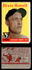 1958 Topps Dixie Howell #421 Chicago White Sox Low Grade - Creases front and back of card