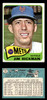 1965 Topps Jim Hickman #114 New York Mets VG front and back of card
