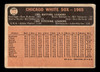 1966 Topps Chicago White Sox #426 Team Card Low Grade - Creases back of card