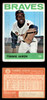 1964 Topps Tommie Aaron #454 Milwaukee Braves Low Grade - Creases front and back of card