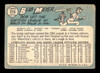 1965 Topps Bob Meyer #219 Kansas City Athletics Low Grade - Creases back of card
