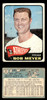 1965 Topps Bob Meyer #219 Kansas City Athletics Low Grade - Creases front and back of card