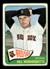 1965 Topps Bill Monbouquette #142 Boston Red Sox Low Grade - Creases front of card