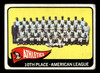 1965 Topps Kansas City Athletics #151 Team Card VG front of card