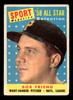 1958 Topps Bob Friend #492 Sport Magazine '58 All Star Selection Low Grade - Creases front of card