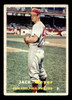 1957 Topps Jack Meyer #162 Philadelphia Phillies VG front of card