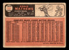 1966 Topps Eddie Mathews #200 Atlanta Braves HOF Low Grade - Creases back of card