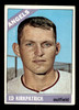 1966 Topps Ed Kirkpatrick #102 California Angels Low Grade - Creases front of card