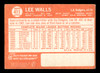 1964 Topps Lee Walls #411 Los Angeles Dodgers Low Grade - Creases back of card