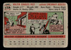 1956 Topps Wally Post #158 Cincinnati Redlegs Low Grade - Creases back of card