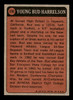 1972 Topps Bud Harrelson #496 VG back of card