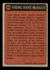 1972 Topps Dave McNally #344 VG back of card