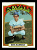 1972 Topps Buck Martinez #332 Kansas City Royals VG front of card