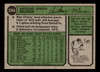1974 Topps Anthony Joseph Muser #286 Chicago White Sox VG back of card