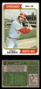 1974 Topps Anthony Joseph Muser #286 Chicago White Sox VG front and back of card