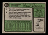 1974 Topps Adrian Devine #614 Atlanta Braves RC VG back of card
