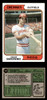 1974 Topps Cesar Geronimo #181 Cincinnati Reds Good front and back of card