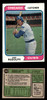 1974 Topps Ken Rudolph #584 Chicago Cubs Low Grade - Creases front and back of card