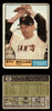 1961 Topps Stu Miller #72 San Francisco Giants Low Grade - Creases front and back of card