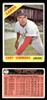1966 Topps Curt Simmons #489 St. Louis Cardinals Low Grade - Creases front and back of card