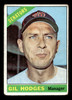 1966 Topps Gil Hodges #386 Washington Senators HOF Low Grade - Creases front of card