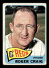1965 Topps Roger Craig #411 Cincinnati Reds Low Grade - Creases front of card
