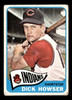 1965 Topps Dick Howser #92 Cleveland Indians Low Grade - Creases front of card