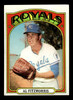1972 Topps Al Fitzmorris #349 Kansas City Royals VG — Example B front of card